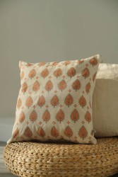 Damla Desen Pamuk 45x45 Kırlent Kılıfı - 6