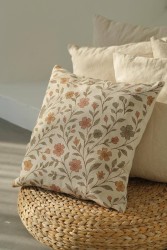 Kır Çiçeği Pamuk 45x45 Kırlent Kılıfı - 4