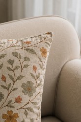 Kır Çiçeği Pamuk 45x45 Kırlent Kılıfı - 9