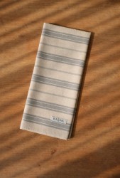 (Çoklu Set) Mavi Çizgili Mutfak Havlusu 45x55 - 4