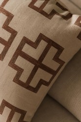 Tera Pamuk 45x45 Kırlent Kılıfı - 3
