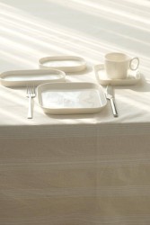 Yatay Çizgiler Masa Örtüsü 225x145 - 2